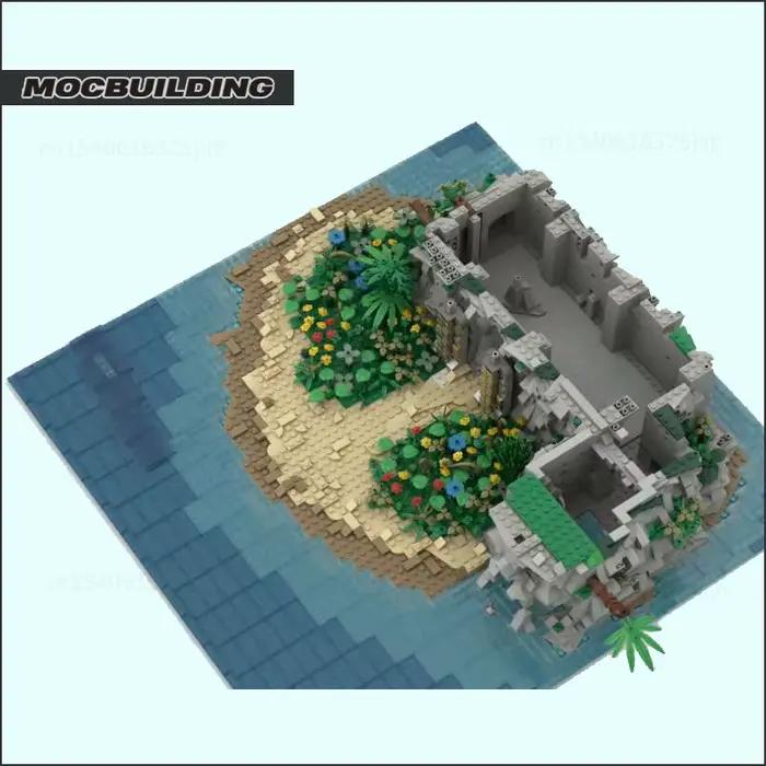 Décennie s de construction de l'île Moc