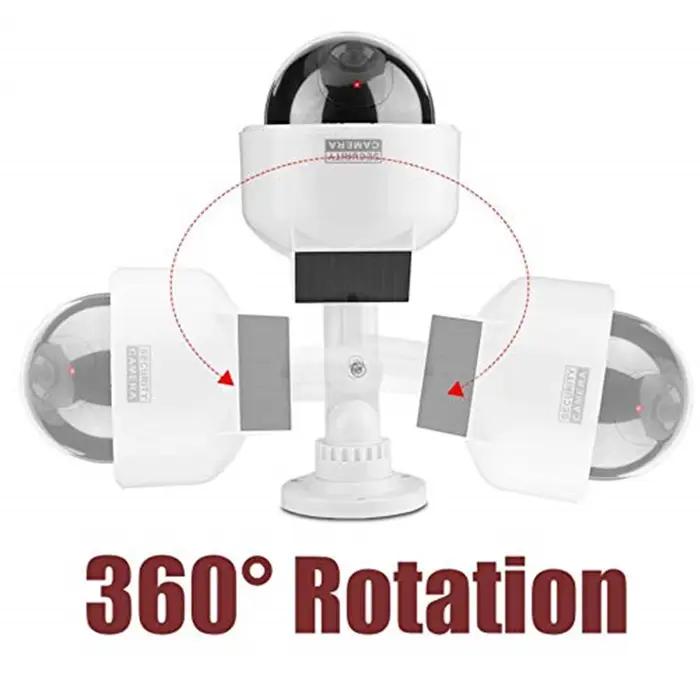 Caméra de surveillance dôme extérieure solaire