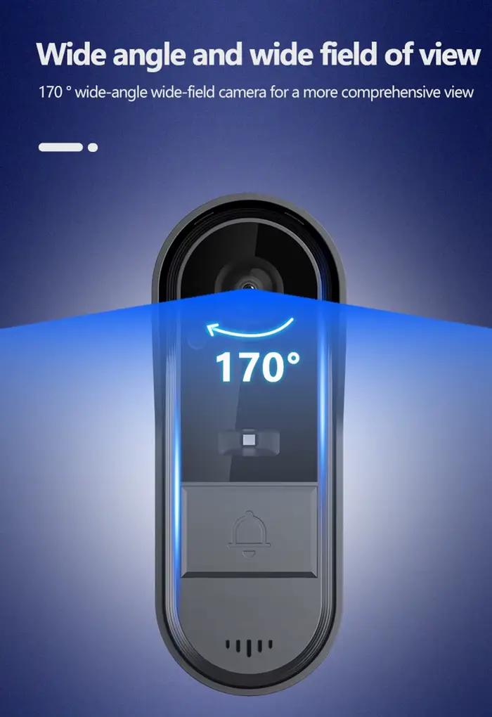 Tuya – sonnette d'extérieur intelligente WiFi