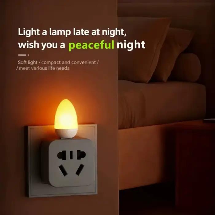 LED flamme flamme bougie lumières USB dynamique flamme Flash atmosphère lumière Portable livre lampe Camping éclairage chambre décoration