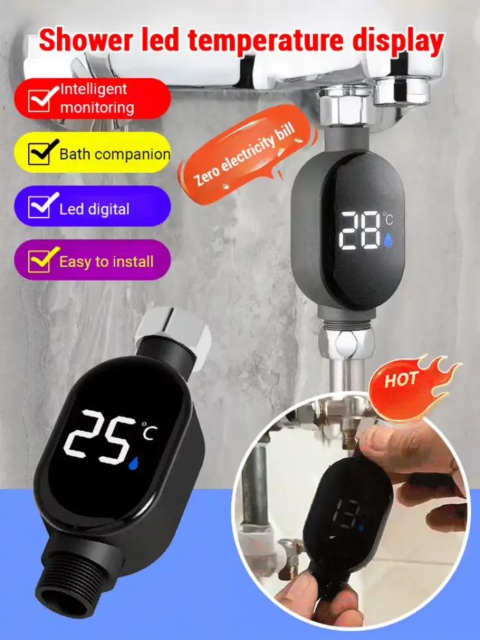 Appareil de douche intelligent étanche pour salle de bain domestique