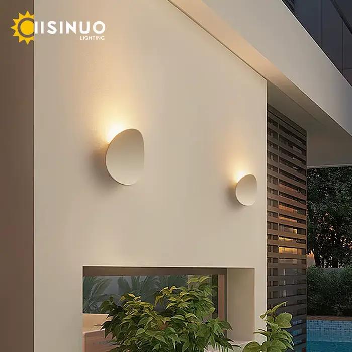 Applique murale LED en aluminium pour porche extérieur