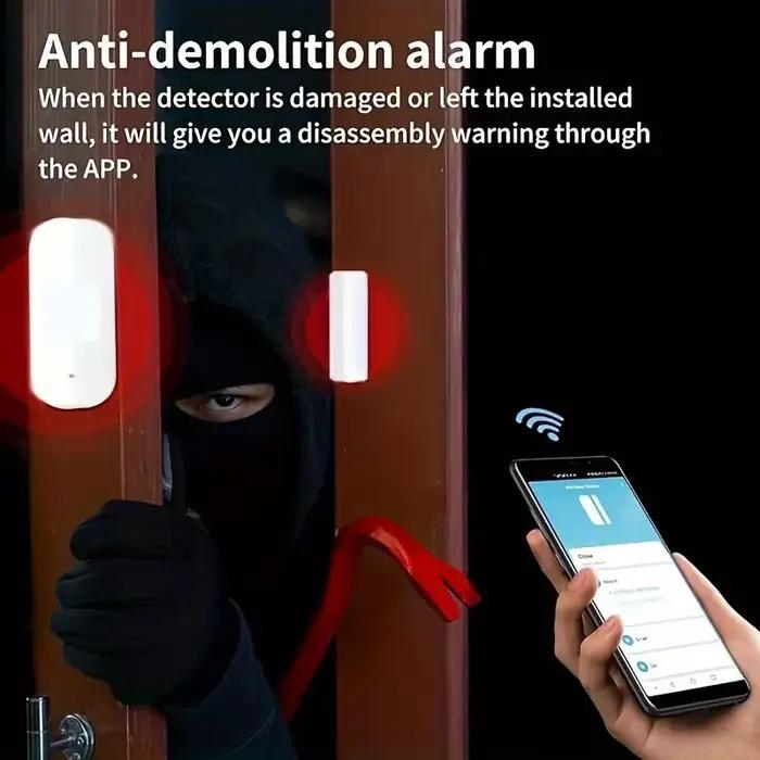Alarme antivol intelligente Zigbee Tuya pour maison connectée