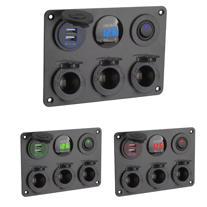 Panneau de prise 24V 12V