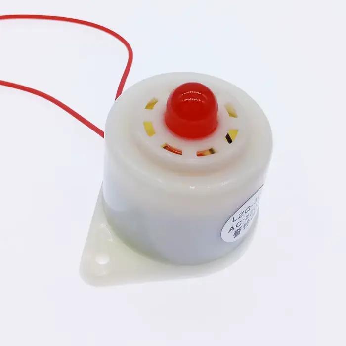Buzzer électronique alarme sonore décibel élevé 12V 24V 220V indicateur d'alarme acoustique-optique lumière clignotante LZQ-3D