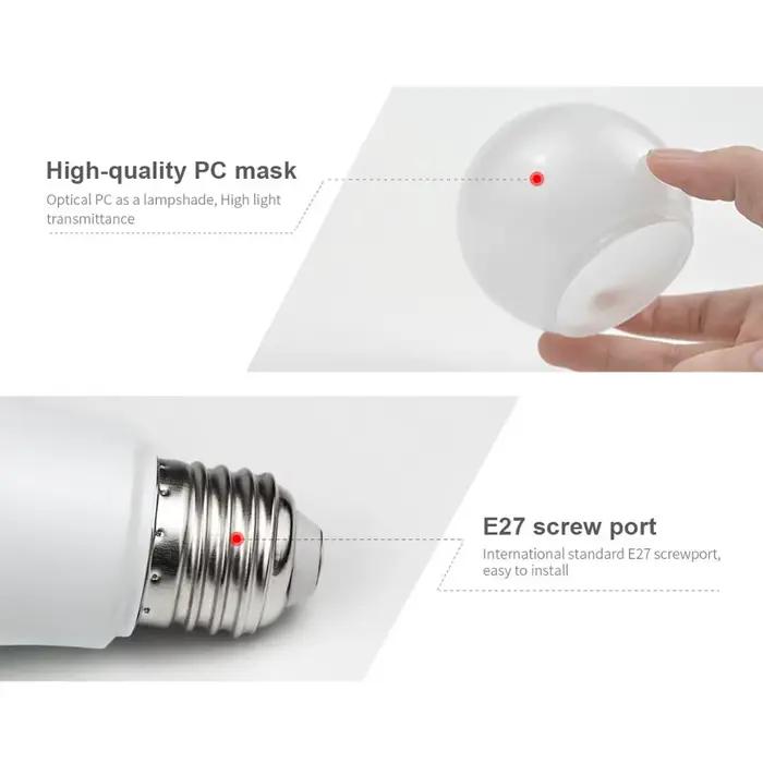 Ampoule LED avec capteur de lumière E27