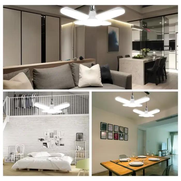 Ampoule LED pour ventilateur pliant 24W 45W 60W E27