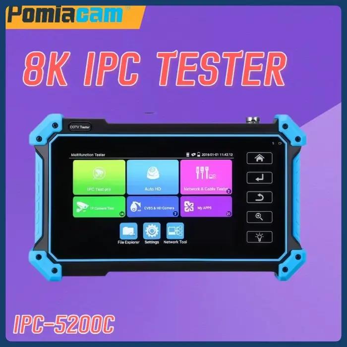 Testeur CCTV 8K, testeur de caméra IP