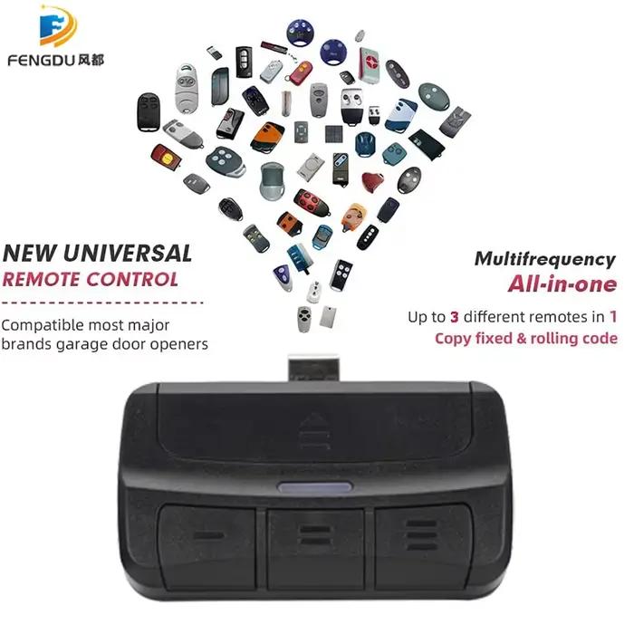 Télécommande universelle de porte de Garage 3 en 1