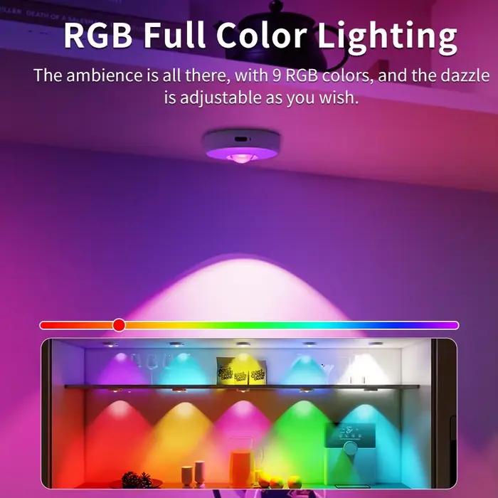 Lumière ambiante RGB avec télécommande