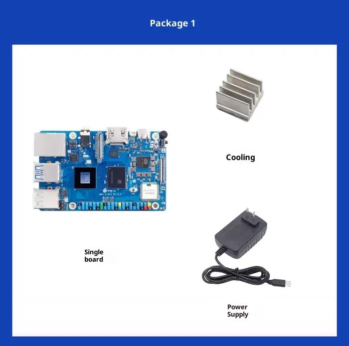 Orange Pi 4 Pro, ordinateur monocarte avec RAM LPDDR5