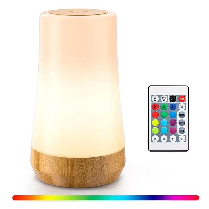 Veilleuse LED à commande tactile à 13 couleurs changeantes