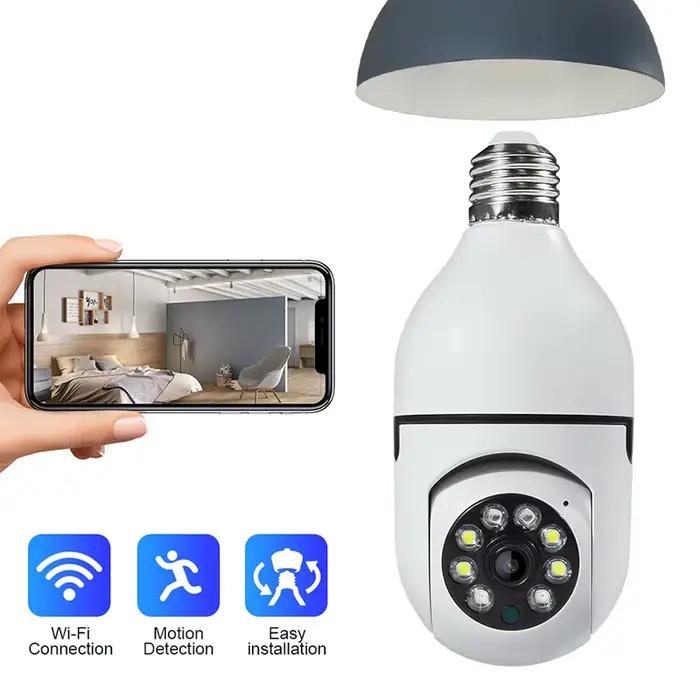 Caméra de sécurité 4K FullHD WiFi avec détection de mouvement
