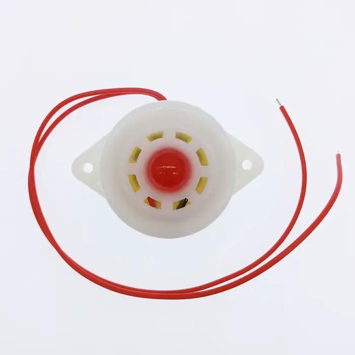 Buzzer électronique alarme sonore décibel élevé 12V 24V 220V indicateur d'alarme acoustique-optique lumière clignotante LZQ-3D
