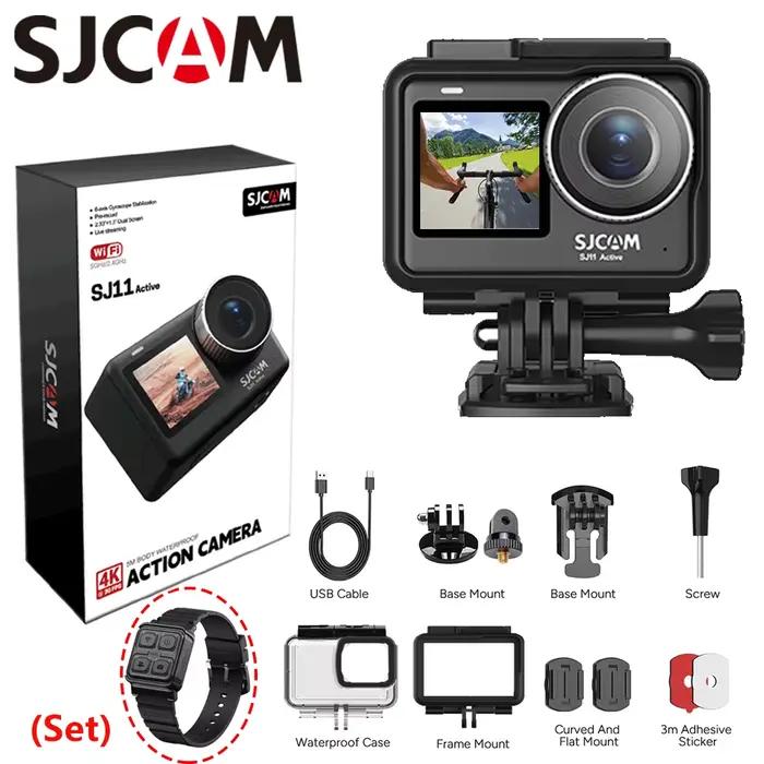 Caméra d'action SJCAM UHD 4K Wifi avec écran tactile de 2