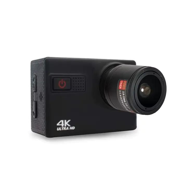 Caméra CCTV HD, objectif varifocal manuel 9-22mm 6-22mm 2.8-12mm avec filtre IR