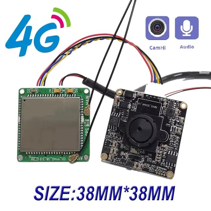 Camhi App DIY 3G SIM IP Camera Module 5MP IMX335 1920P sans fil Mini batterie 4G Pin hole caché Micro intégré fente