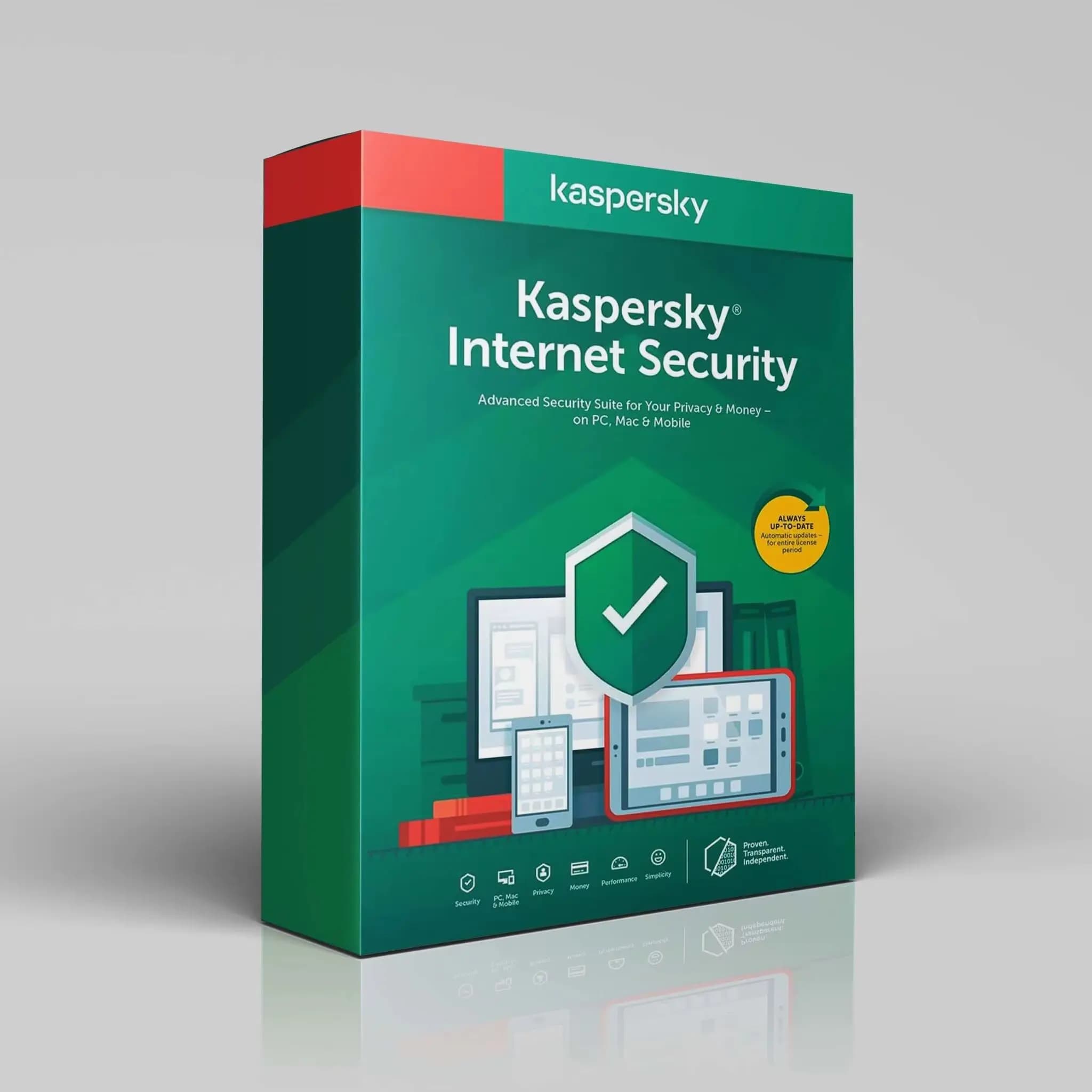 Clé de sécurité Internet Kaspersky – Produit numérique, activation mondiale, livraison par e-mail en