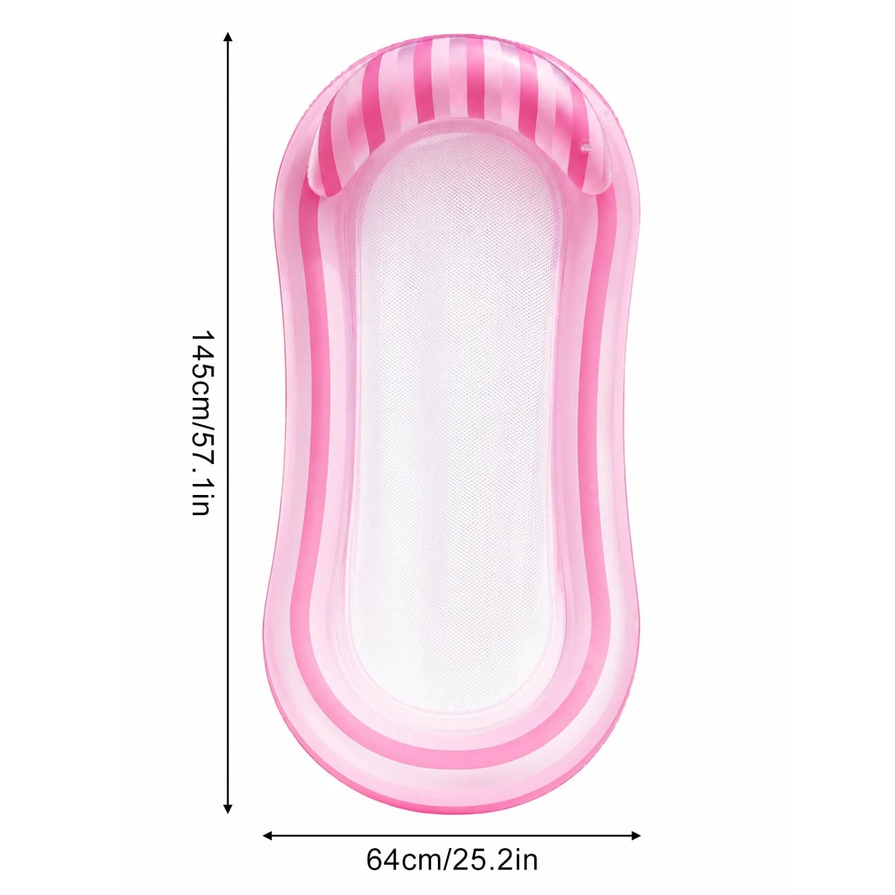 1PC Flotteur gonflable pour piscine, matelas flottant en PVC, hamac aquatique, chaise de plage, mate