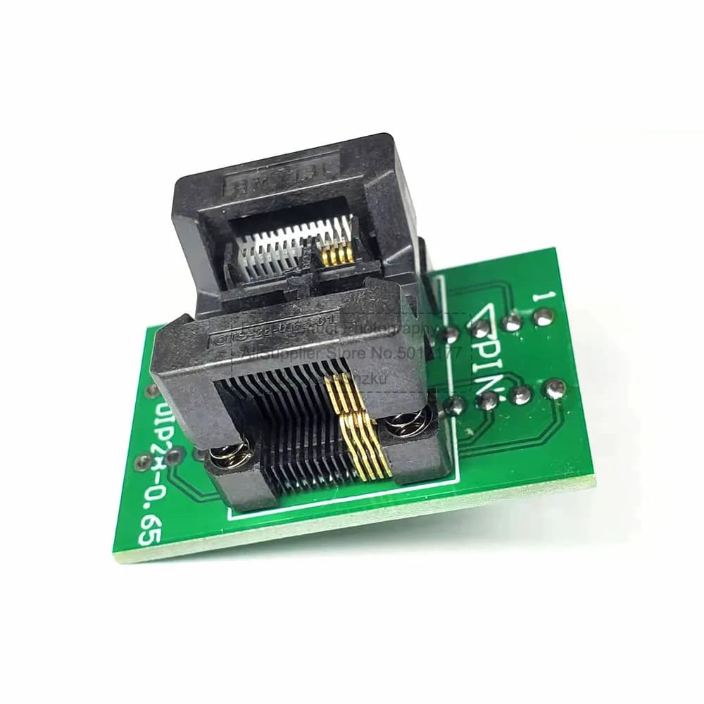 SOP28-DIP28-0.65 SSOP8 prise de programmation TSSOP8 8 broches IC programmeur adaptateur puce Test p
