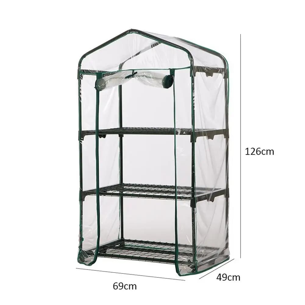 Mini serre de jardin portable, serre chaude pour plantes et fleurs, idéale pour le jardinage en exté