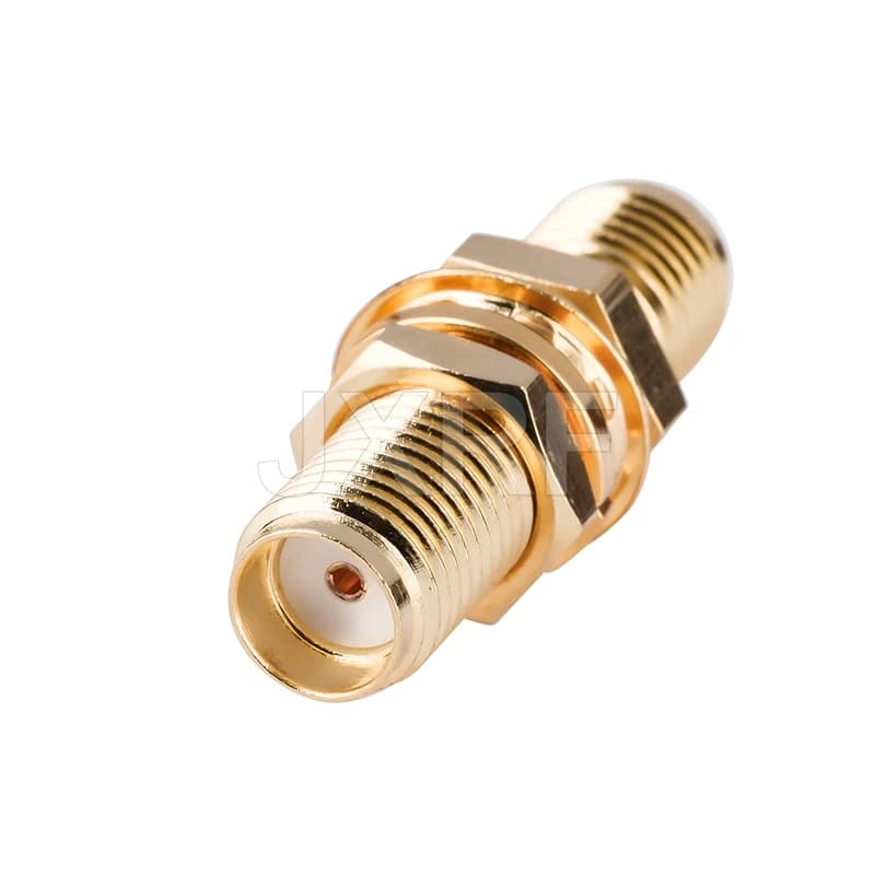 Connecteur de prise SMA femelle vers SMA femelle, connecteur de cloison, panneau SMA, montage sur ch