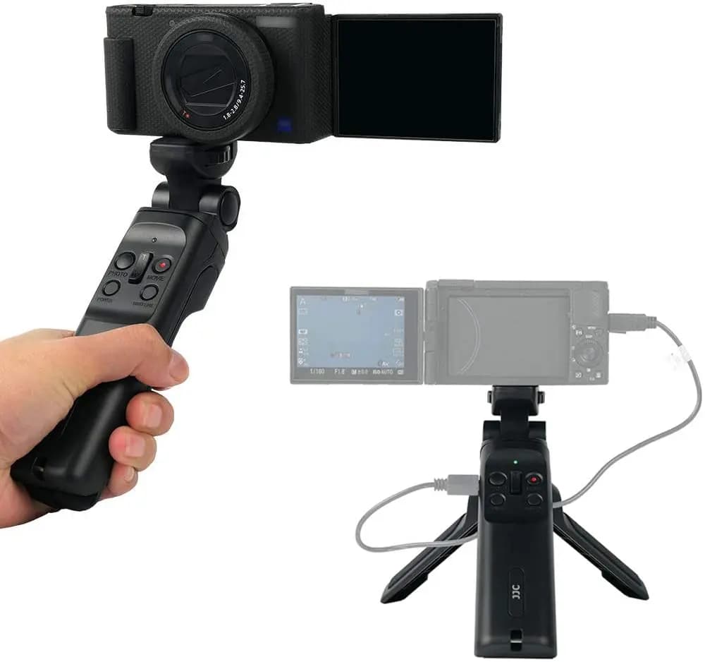 Mini trépied de prise de vue à distance filaire pour Sony jas100 III IV V VA VI VII ZV-1 A6500 A6400