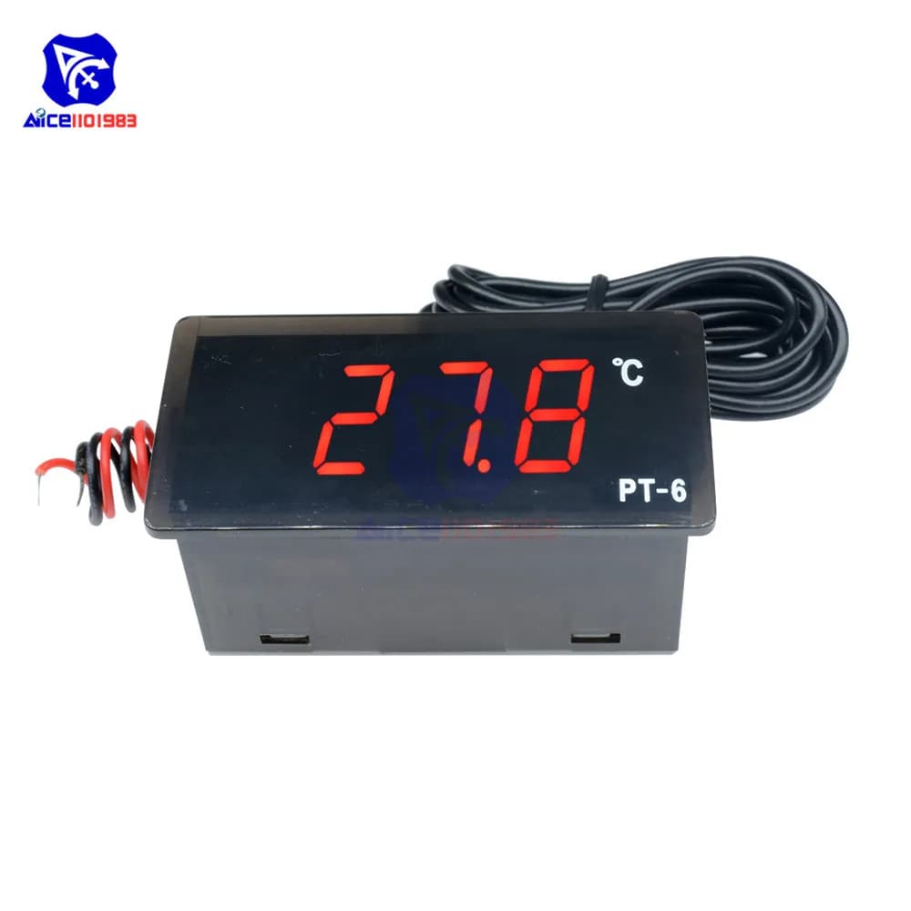 Thermostat diymore DC 12V/AC 220V, testeur universel, affichage numérique de la température, thermom