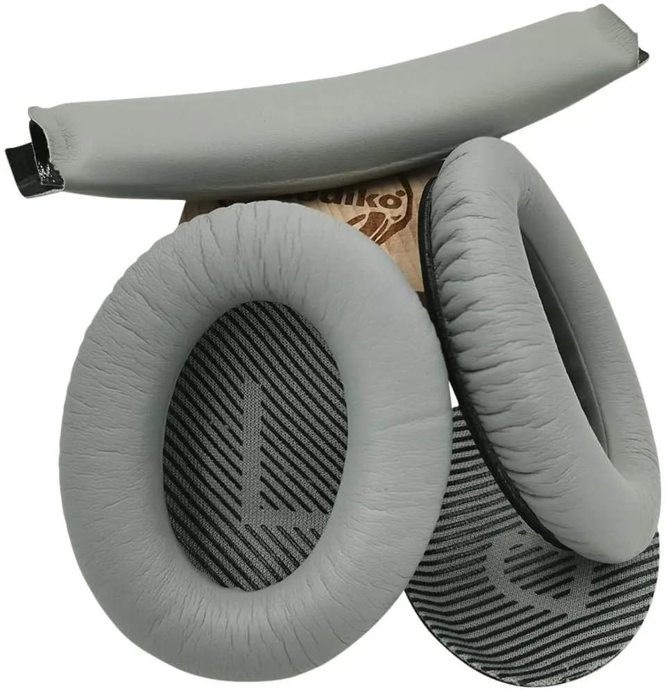 Coussin bandeau et coussinets d'oreille de remplacement pour écouteurs Bose Quiet Comfort 25 35 (QC2
