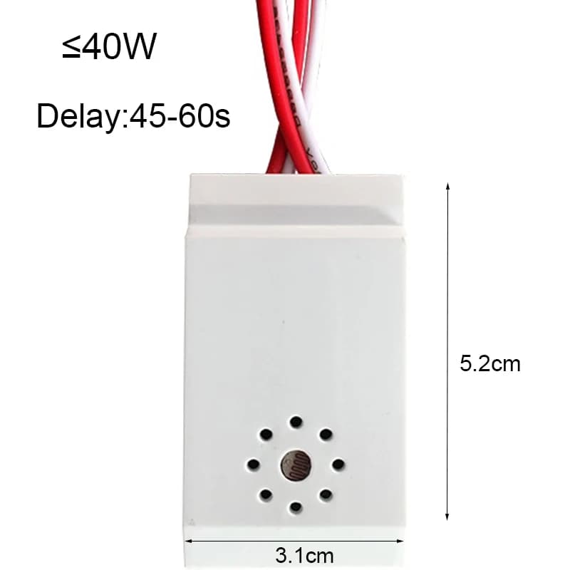 Lampe automatique photocellule contrôleur de lumière photoswitch capteur PIR détecteur interrupteur