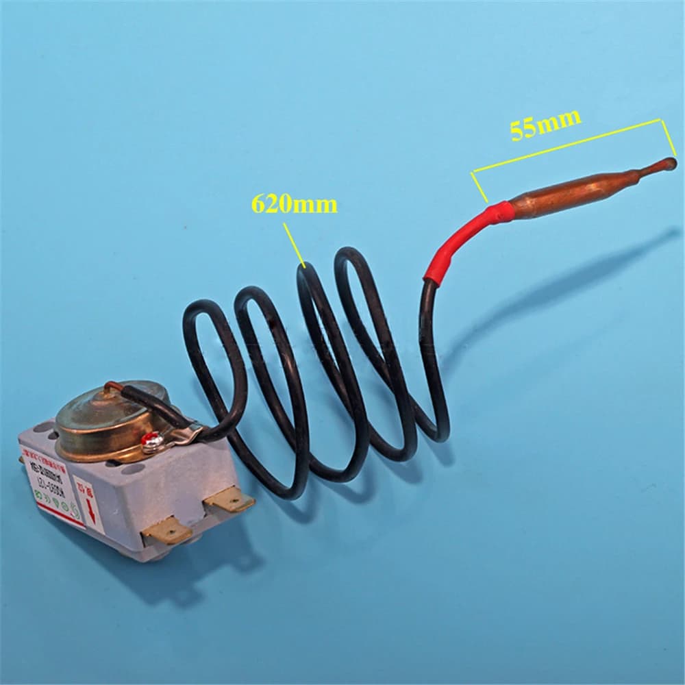 Thermostat WQS93-12T 20A, réinitialisation manuelle, chauffe-eau électrique, 4 prises, limiteur de t