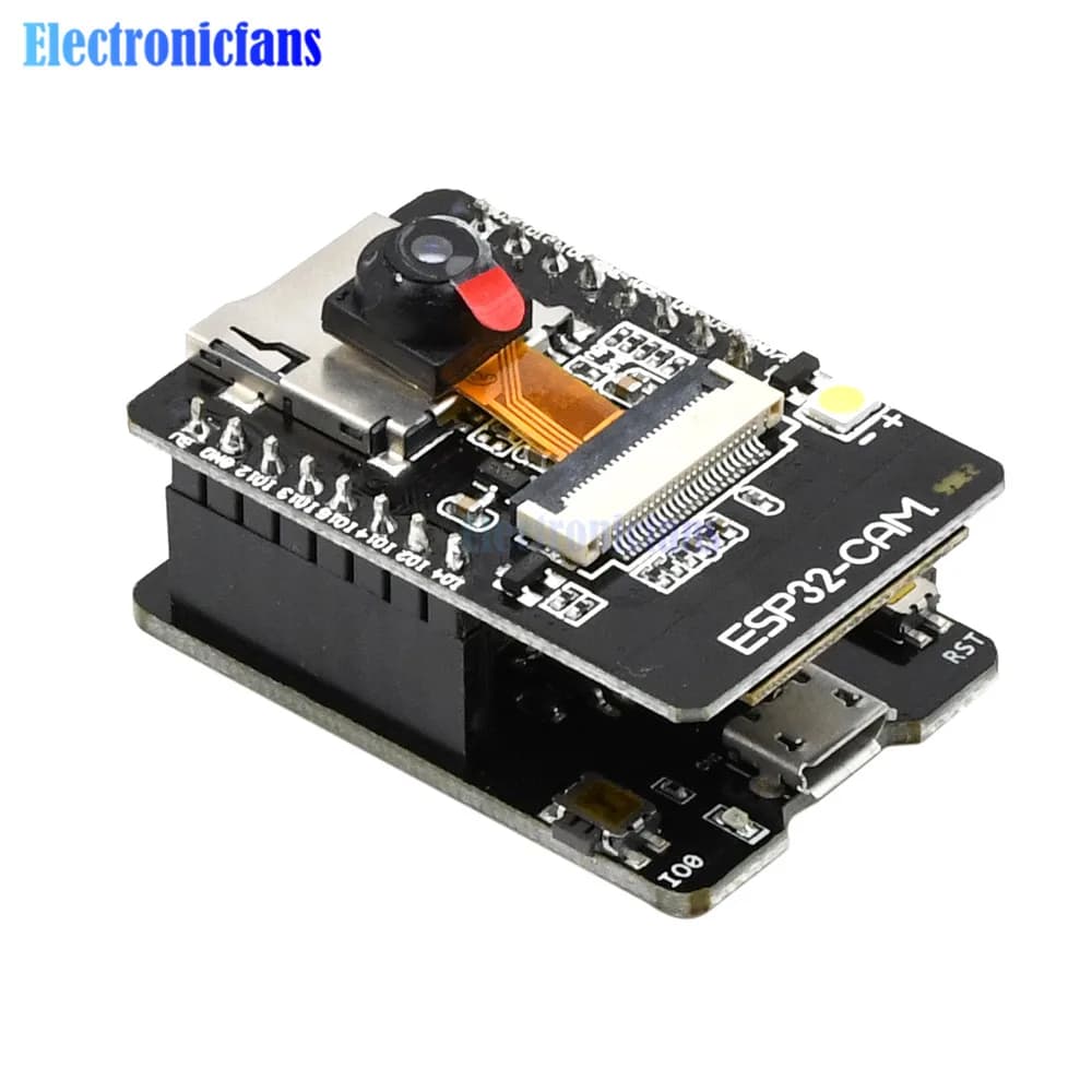 Carte de développement WiFi Bluetooth ESP32-CAM-MB, prise en charge technique de la caméra OV2640, p