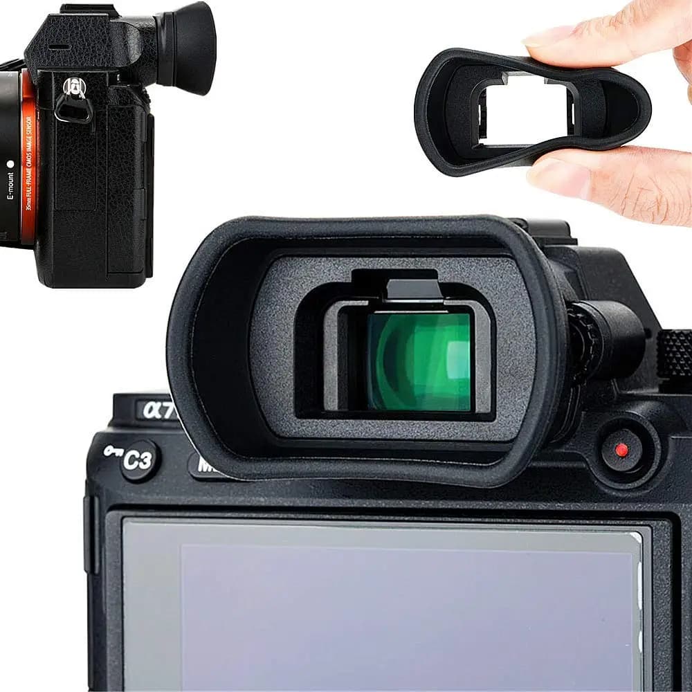 Œilleton de viseur pour appareils photo Sony a7 II, a7 III, a7R, a7R II, a7R III, a7R IV, a7S II, a5