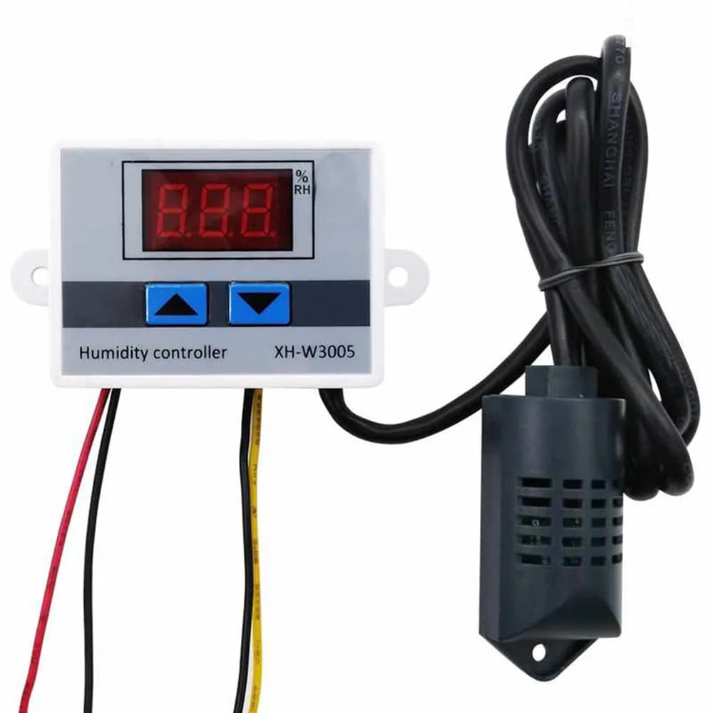 Contrôleur d'humidité numérique XH-W3005 12V 24V 220V, hygromètre, régulateur de commutateur de cont