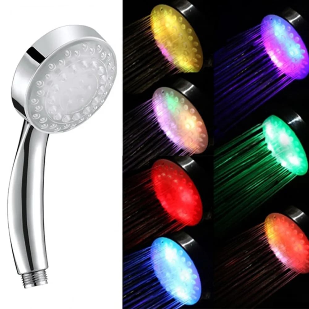 Pommeau de douche LED, contrôle numérique de la température, 3 couleurs de pulvérisation, pulvérisat