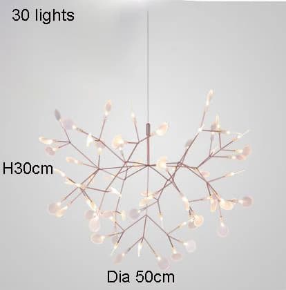 Heracleum-Plafonnier Moderne en Acrylique avec Branche d'Arbre, Luminaire Décoratif d'Nik, Idéal pou