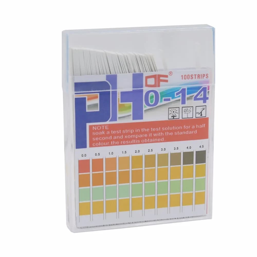Bandelettes de test PH universelles pour tester la qualité de l'eau, piscines, aquarium hydroponique