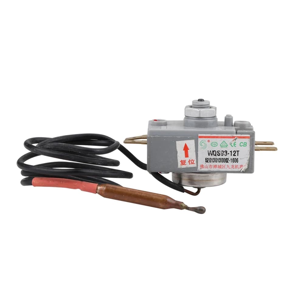 Isuotuo Limiteur de température 93 Celsius, thermostat 4 pieds WQS93-12T pour chauffe-eau