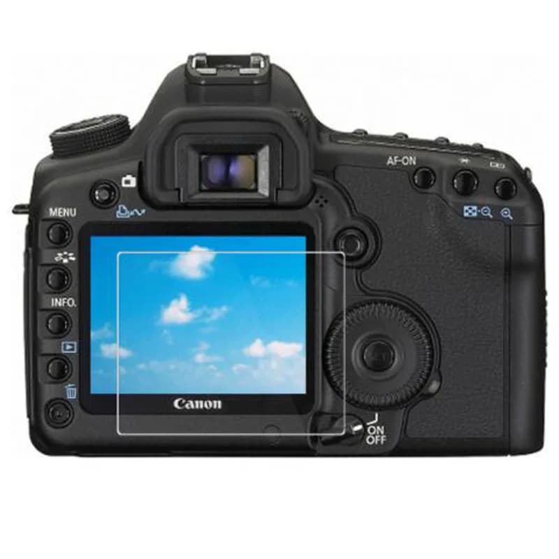 Protecteur d'écran en verre trempé, pour Canon G9X G7X G5X 6D 7D 5D Mark II III IV 100D 200D 600D 70