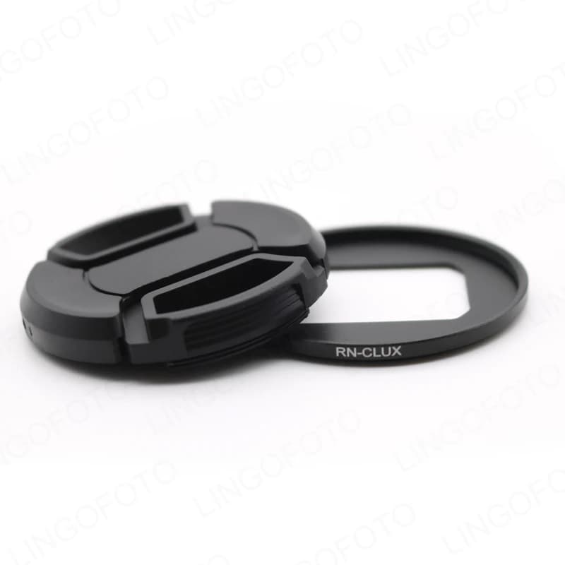 Pour Leica C-LUX RN-CLUX filtre adaptateur et capuchon d'objectif de 49mm Pour Panasonic Lumix DMC Z
