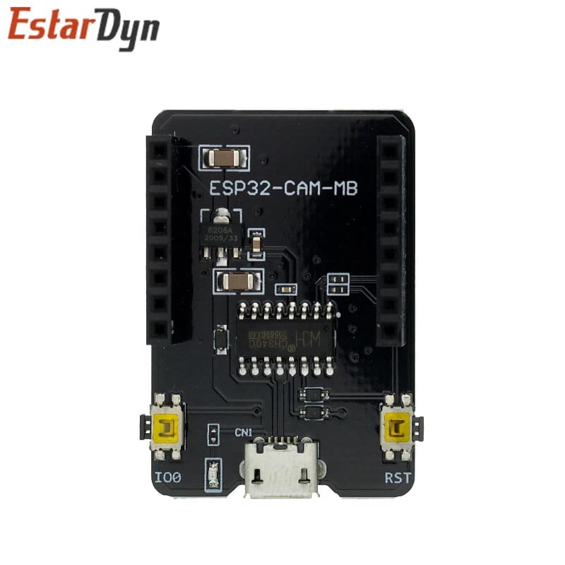 ESP32-CAM ESP32-CAM-MB MICRO USB ESP32 série vers WiFi ESP32 CAM carte de développement CH340 5V Blu