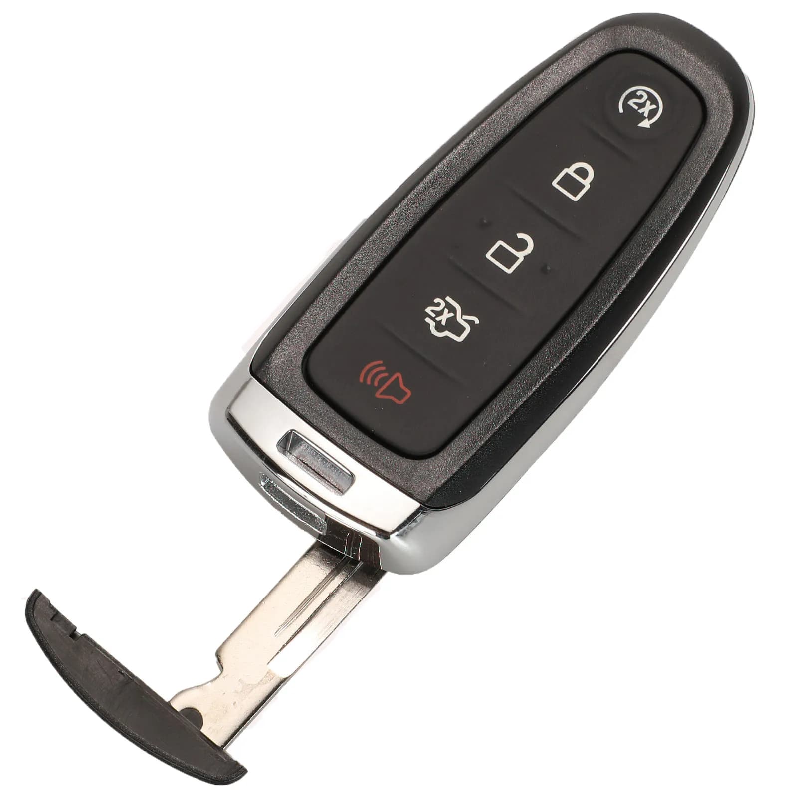 Jingyuqin 5 boutons remplacement télécommande voiture clé coque Fob pour Ford Explorer Edge Escape F