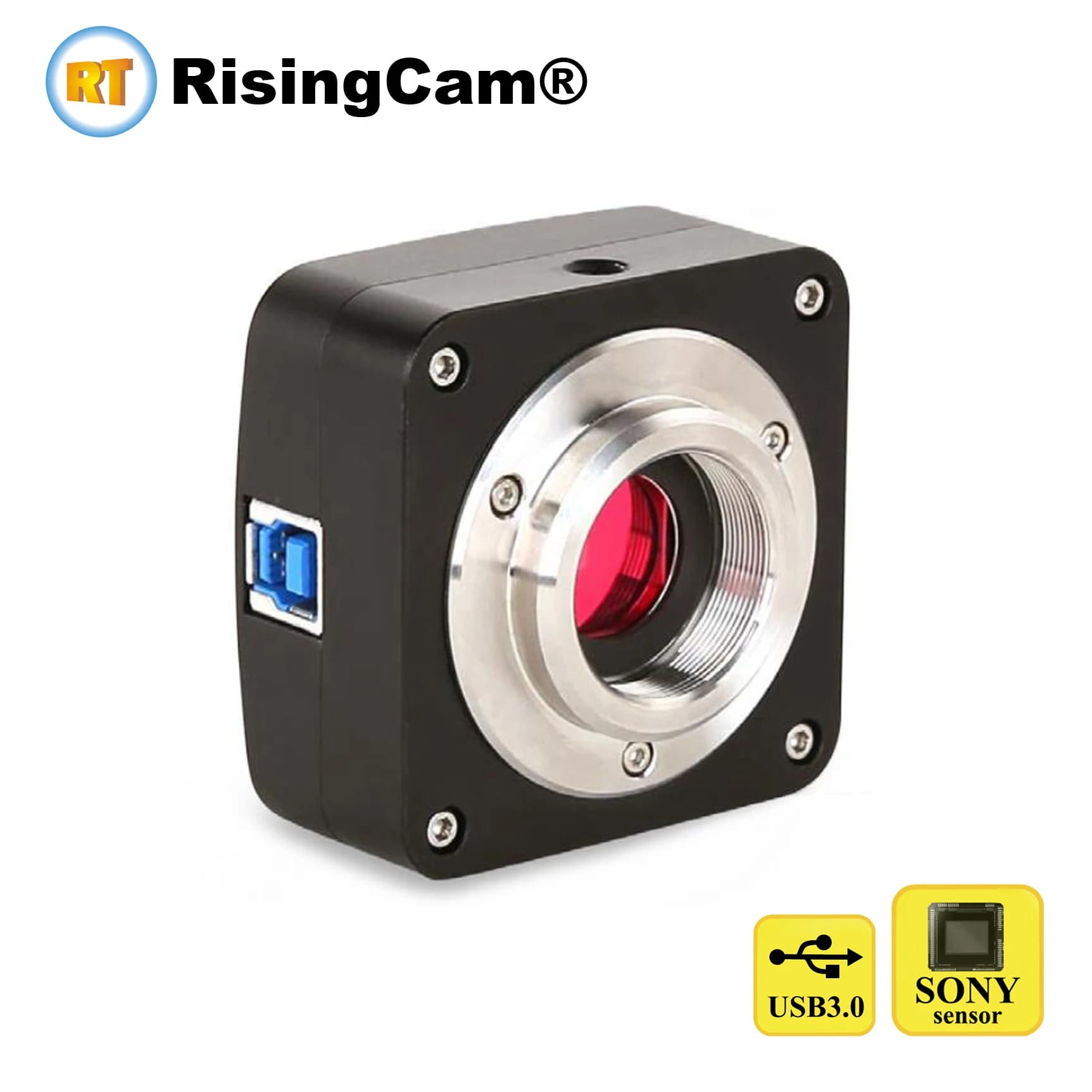 Caméra de microscope numérique RisingCam C3 USB3.0 5MP avec capteur IMX335 et monture C pour microsc
