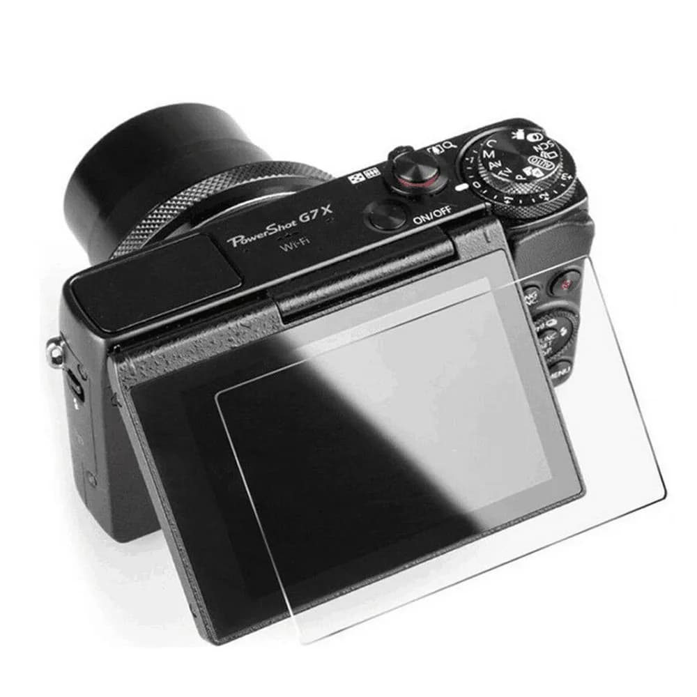 Film de protection d'écran en verre trempé 9H, 2 pièces, pour Canon G7X G7XII G7X Mark III G5X G5XII