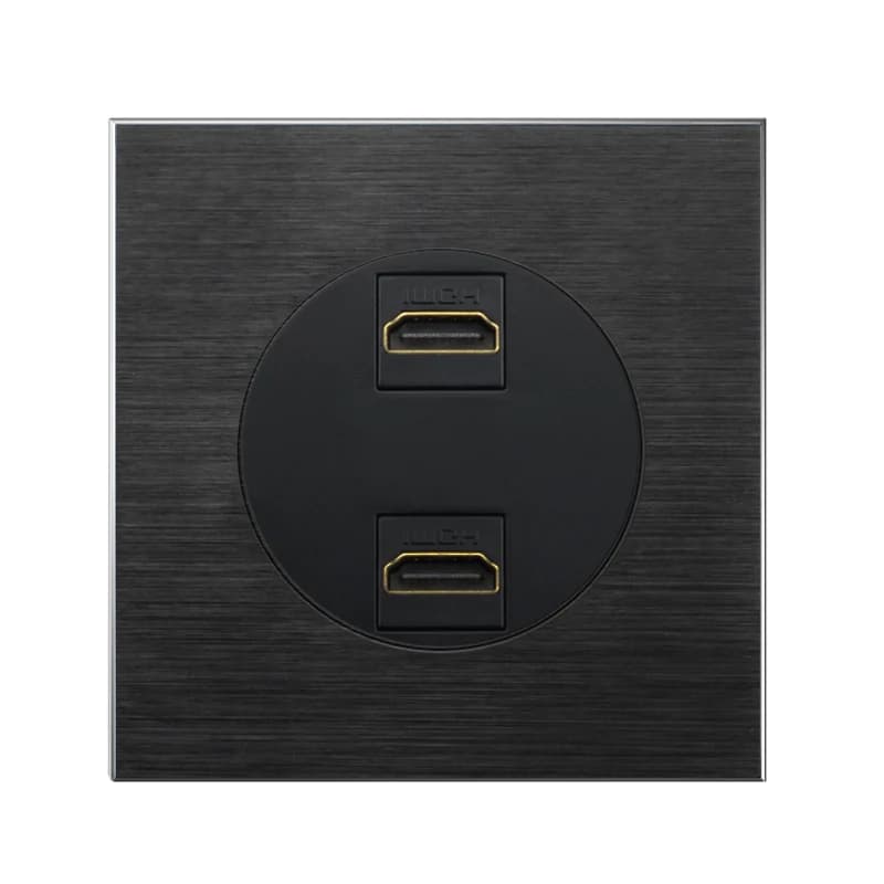 TV HDMI Interface USB 3.0 données HDMI et USB transfert de données prise Port prise murale pour ordi