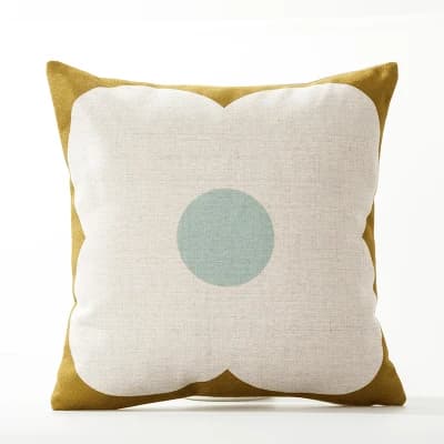 Juste de coussin florale pour canapé, taie d'oreiller décorative pour la maison, Noël, ferme, scandi