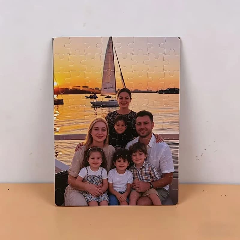 Puzzle personnalisé avec photo, décoration de la maison, puzzle anti-stress personnalisé, puzzle DIY