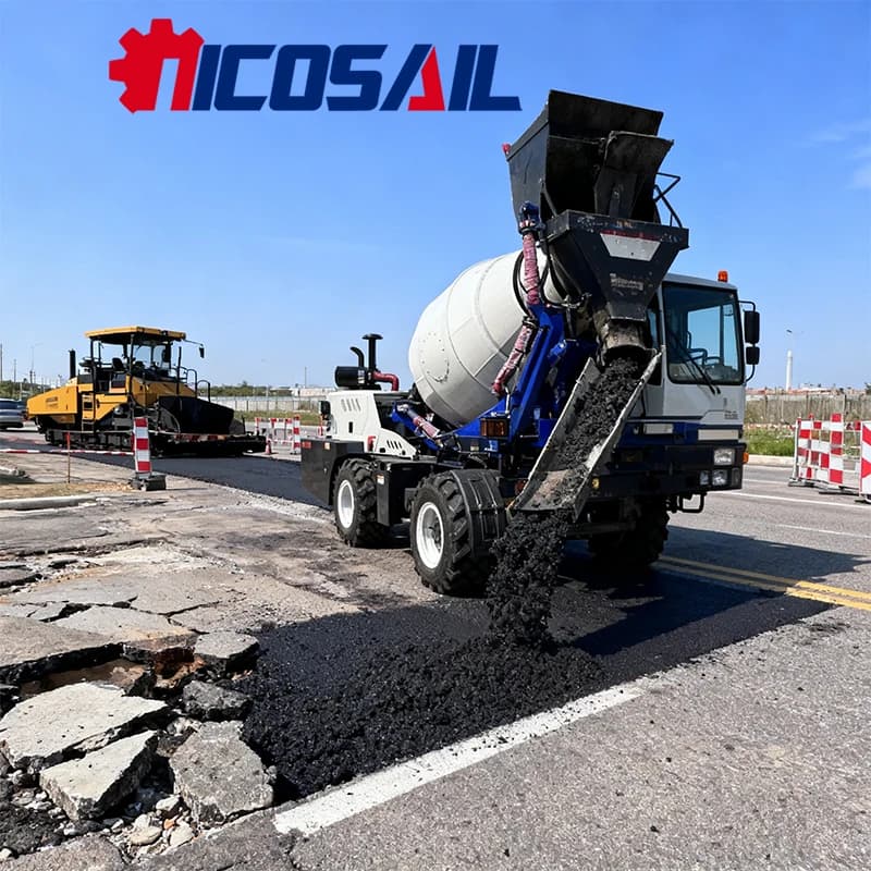 Bétonnière 3.5 pompe à ciment volumétrique camion de béton de ciment auto-installé à vendre