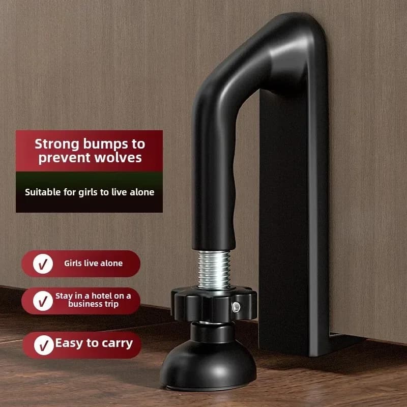 Clapet de porte de vie solitaire de sécurité d'hôtel de location à domicile, Anti-cambriolage et Ant