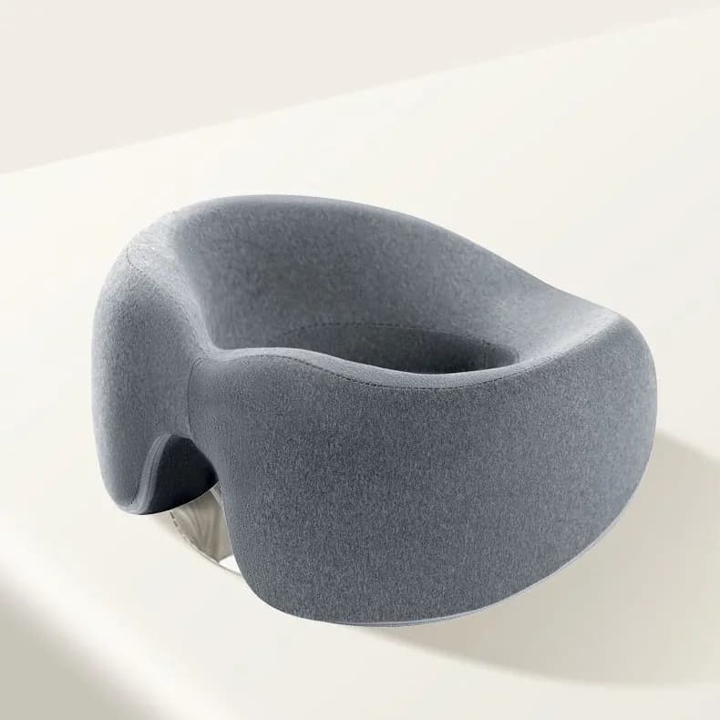 Oreiller ergonomique en mousse à mémoire de forme pour le visage, repose-tête confortable pour la ma